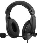 Deltaco Headset HL-57 USB Svart