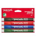 Penol Whiteboard-penna 800 rund 4 st/fp