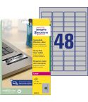 Avery Etikett L6009 45,7x21,2mm 960/fp