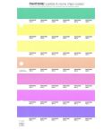 Ersättningsblad Pantone Pastels and Neons GB1504B